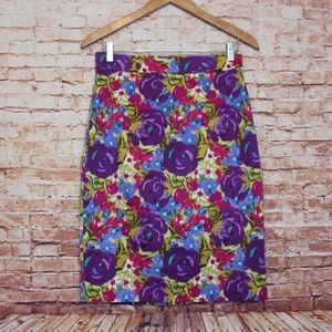 Twelve by twelve L.A. | Vintage Style Floral Skirt